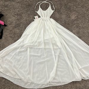 White dress size small